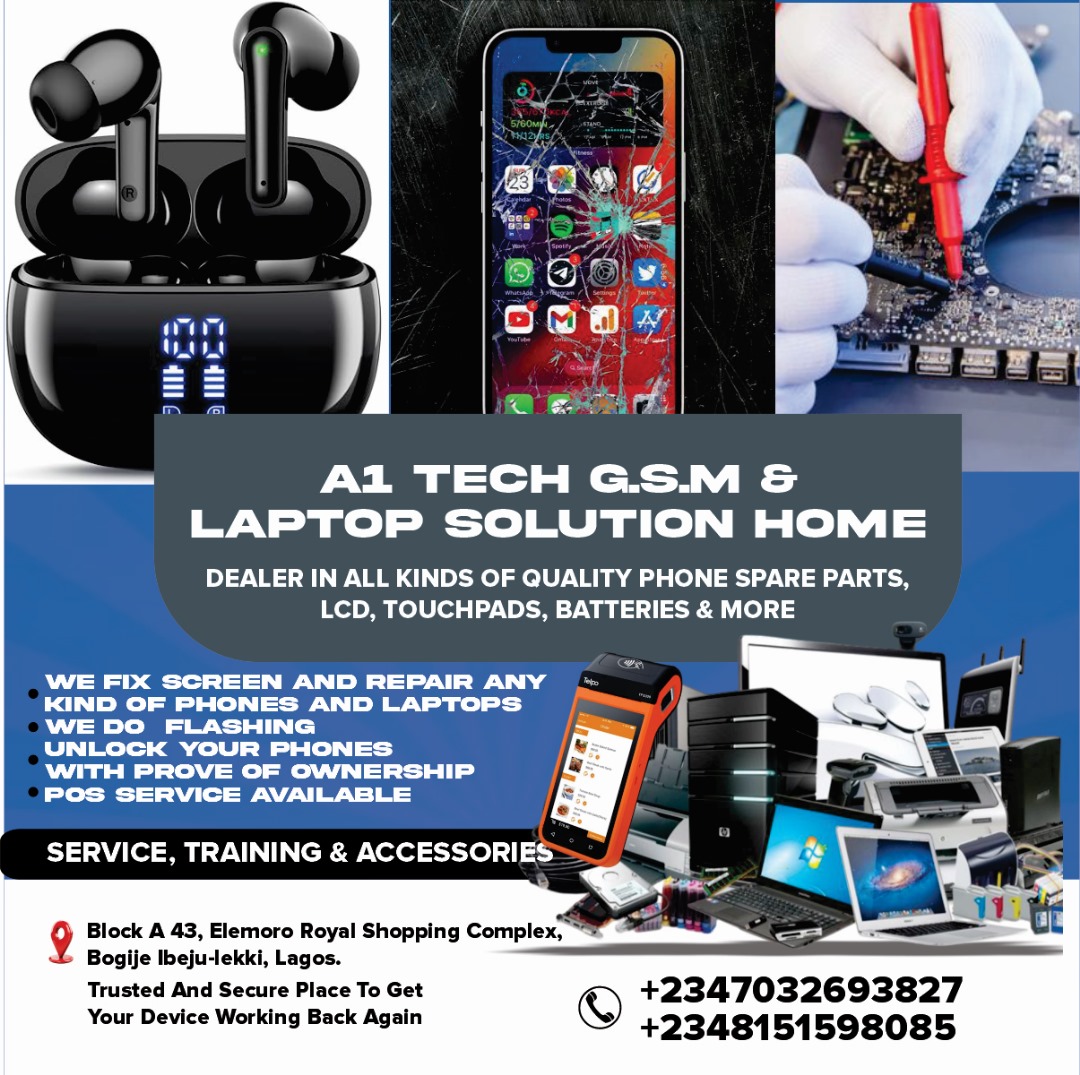 A1 Tech G.S.M and Laptop Solutions Home