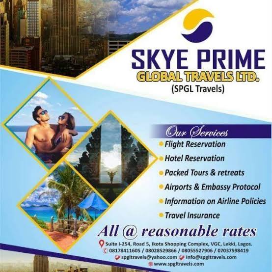 SKYE PRIME GLOBAL TRAVEL LTD
