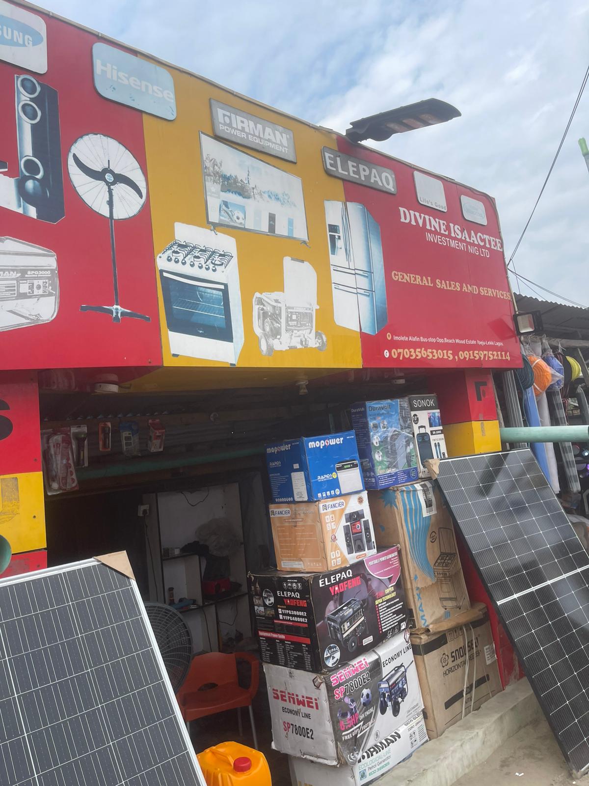 DIVINE ISAACTEE INVESTMENT LTD