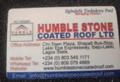 Humble Stone Caoted Roof LTD