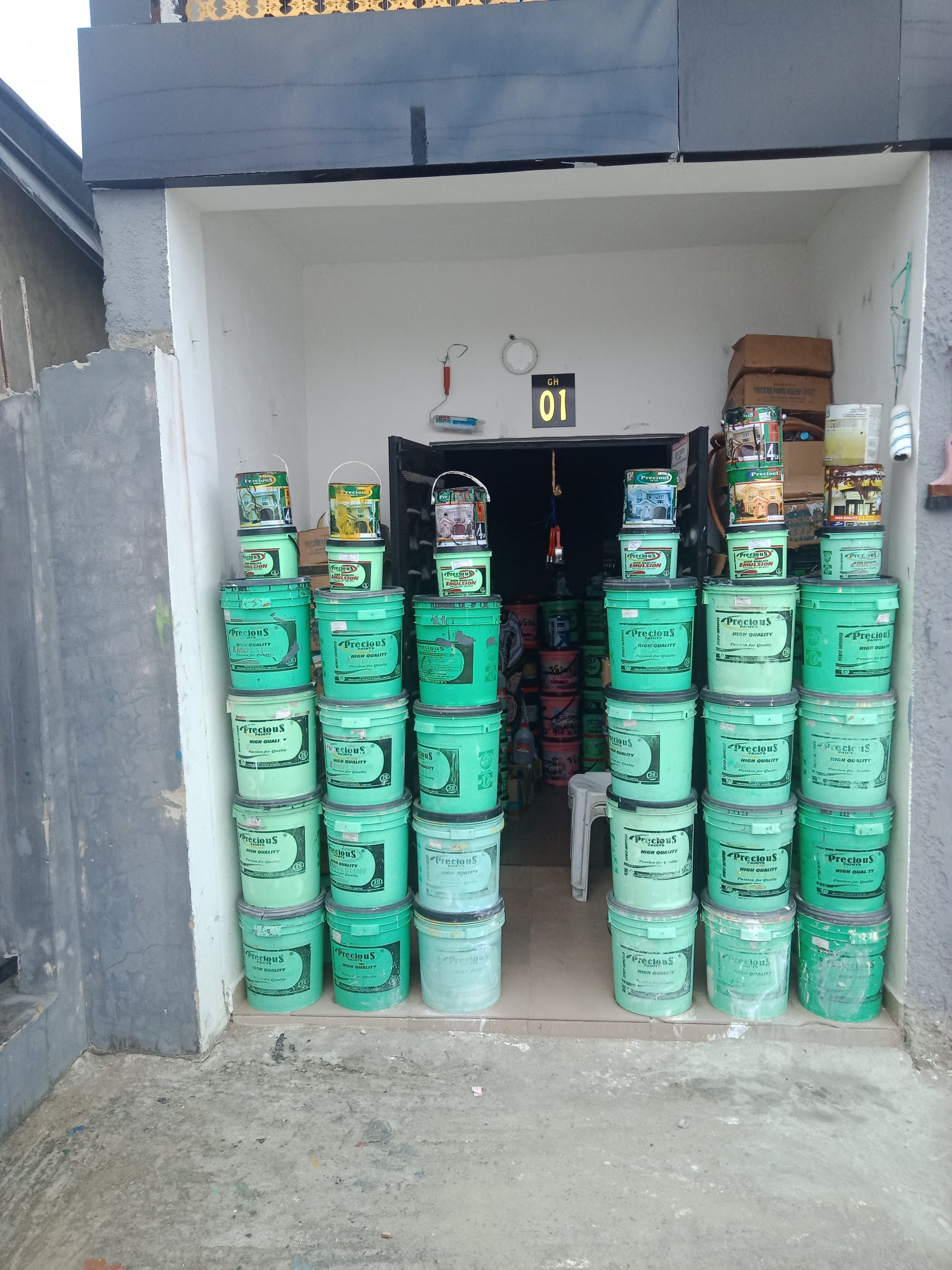 NEXT STOP WESR AFRICA PAINT STORE