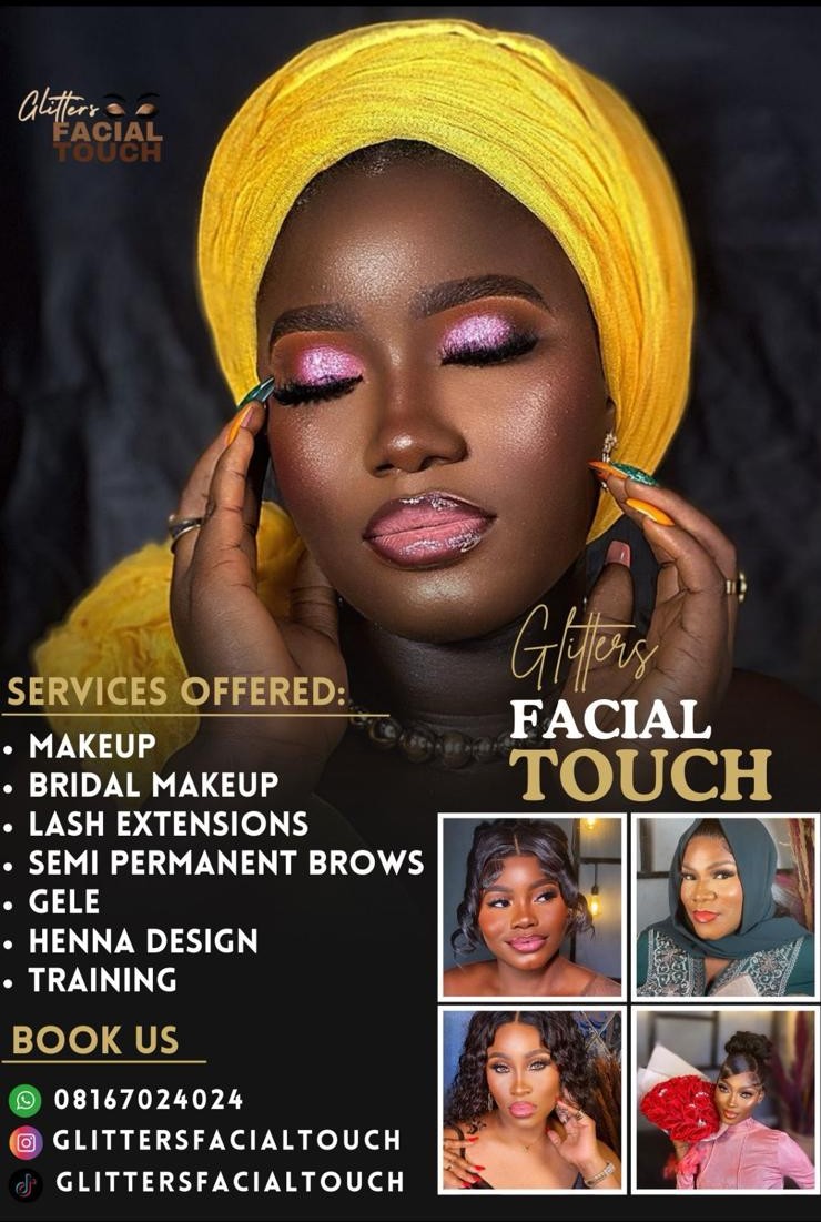 Make Up, Brida Makeup, Lash extension , Gele,