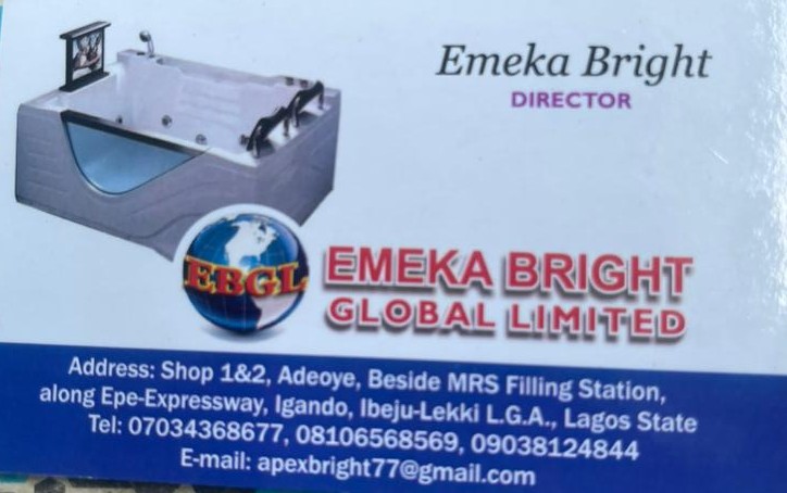 EMEKA BRIGHT GLOBAL LIMITED