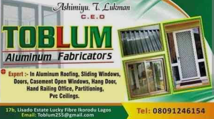 Toblum Aluminum Fabricators