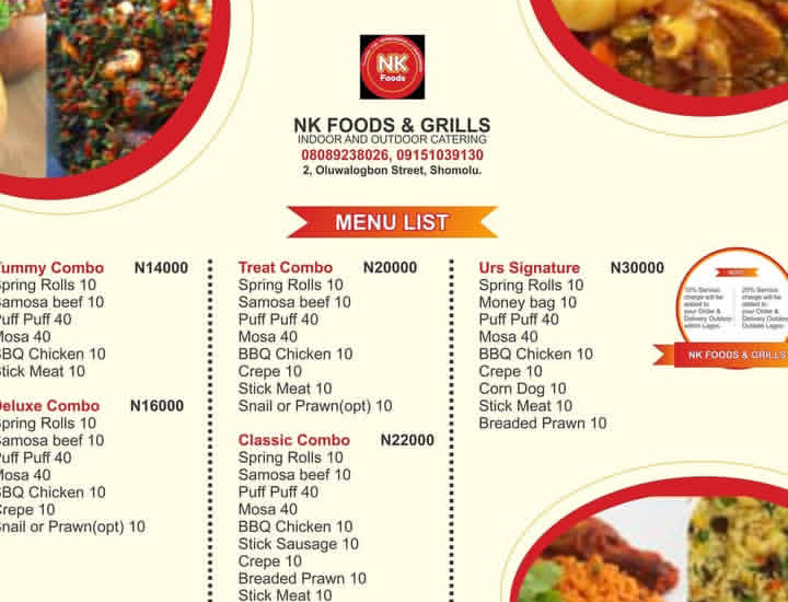 Nk Foods and Grill